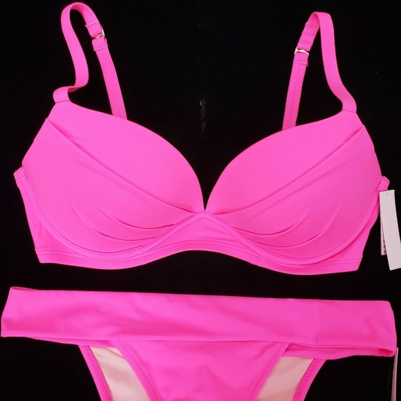 VICTORIA'S SECRET Swim Top 38D Brazilian Bottom L - Picture 3 of 8